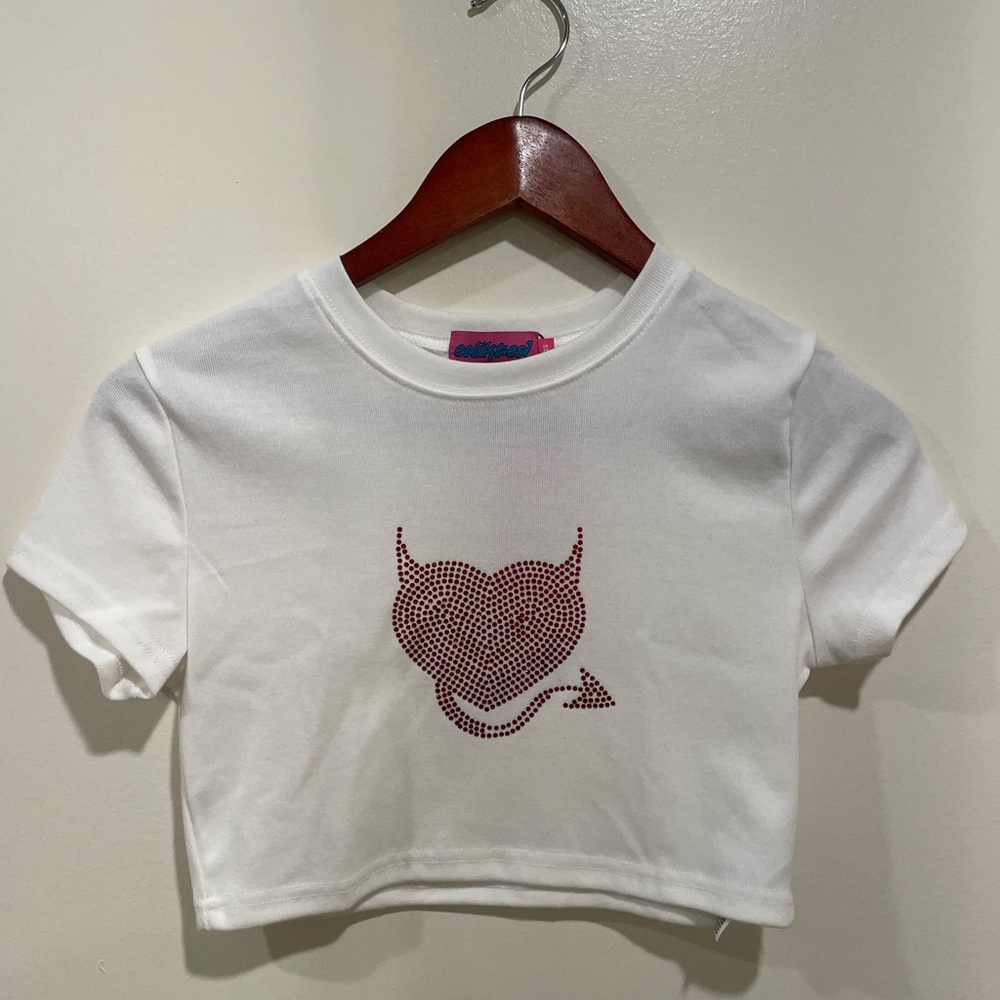 Edikted cropped tee